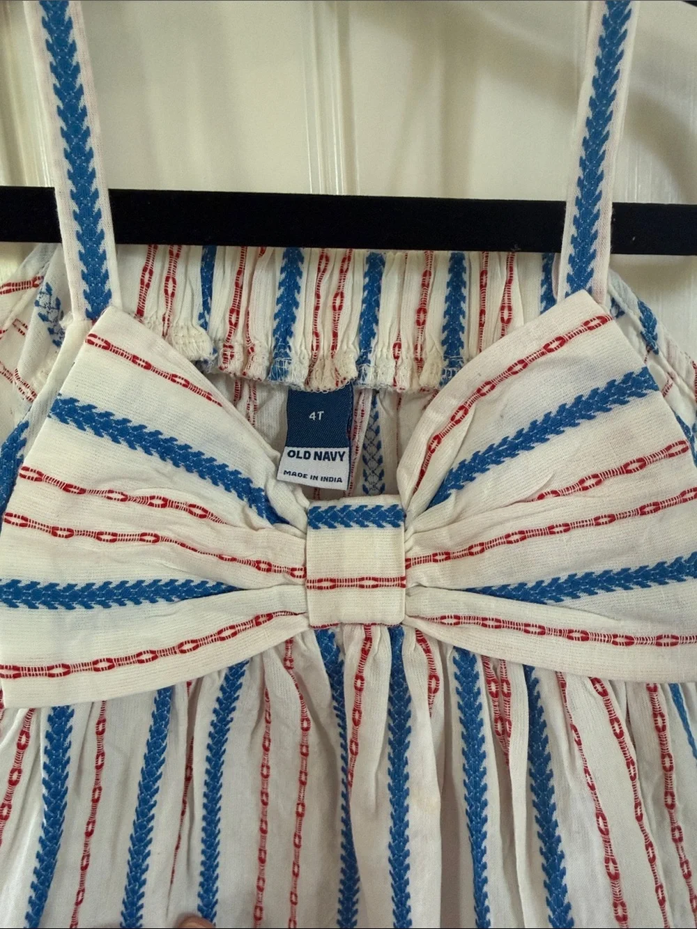 Girls Red, White & Blue Dress